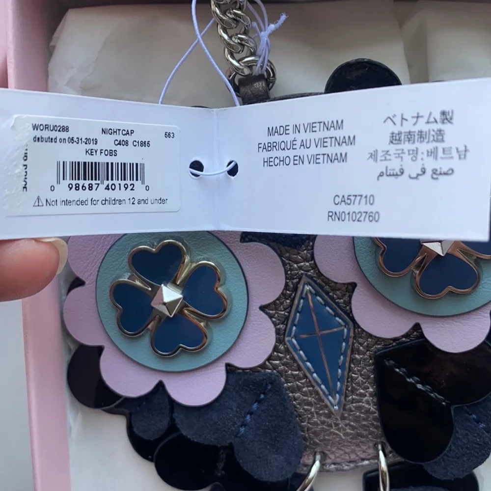 Kate Spade Owl Keychain - Picture 7 of 8